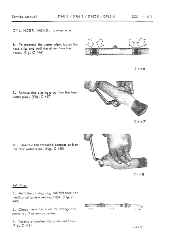 Komatsu D900 Series Diesel Engine Workshop Manual SN and UP - Image 11