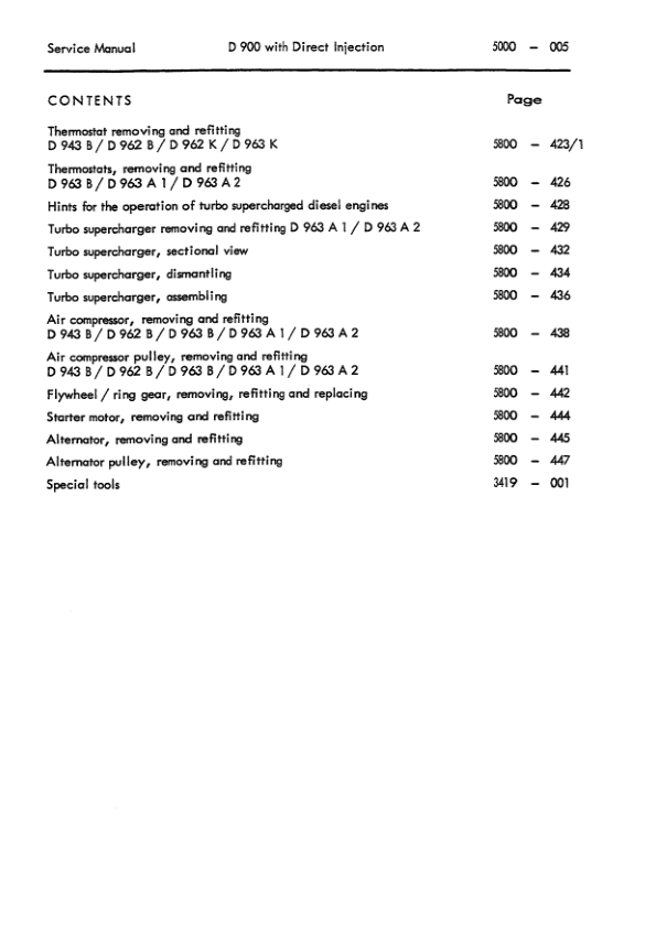 Komatsu D900 Series Diesel Engine Workshop Manual SN and UP - Image 10