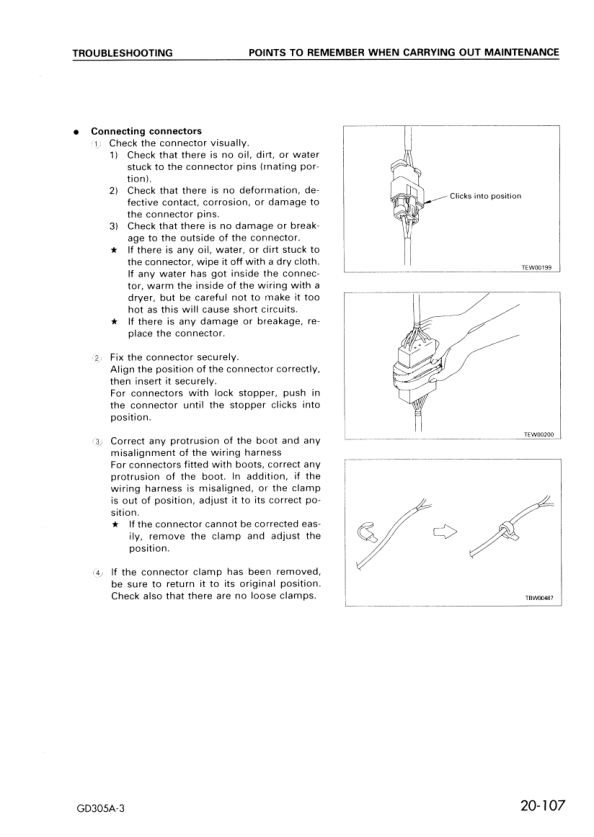 Komatsu GD305A-3 Motor Grader Workshop Manual SN 8018 and UP - Image 13
