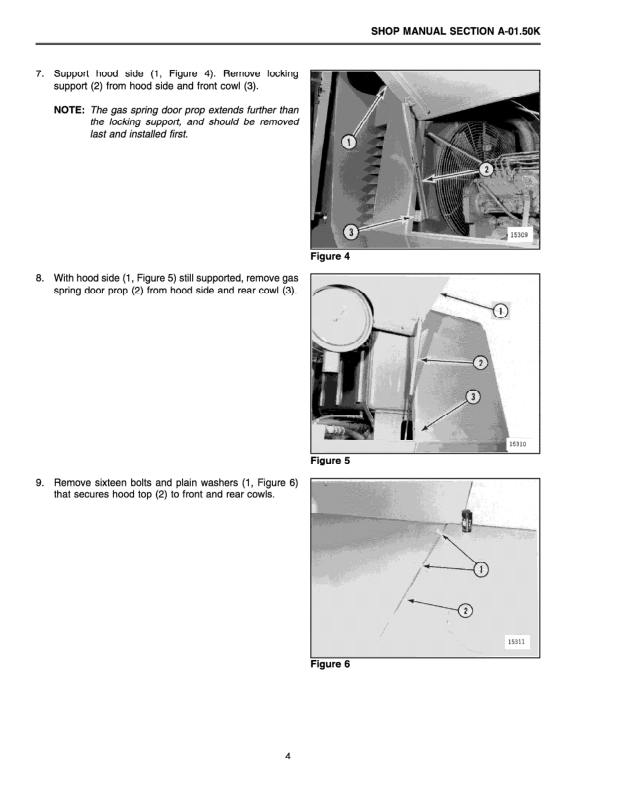Komatsu GD530A GD650A GD670A AW Series Motor Grader Workshop Manual - Image 10