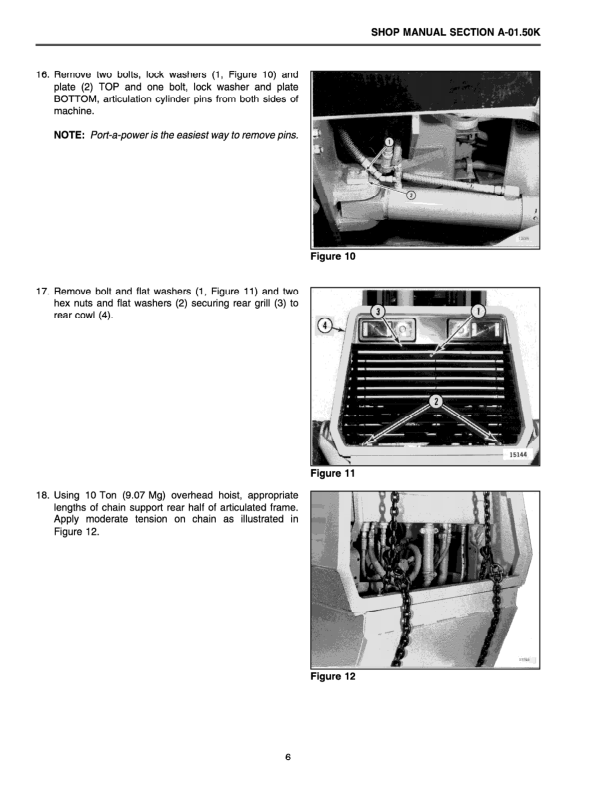 Komatsu GD530A GD650A GD670A AW Series Motor Grader Workshop Manual - Image 3