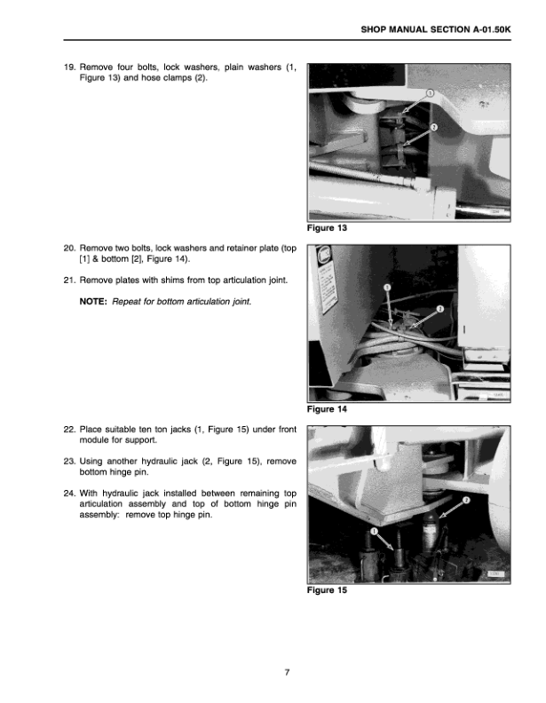 Komatsu GD530A GD650A GD670A AW Series Motor Grader Workshop Manual - Image 4