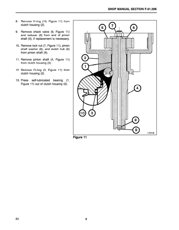 Komatsu GD530A GD650A GD670A AW Series Motor Grader Workshop Manual - Image 14