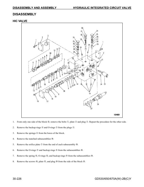 Komatsu GD530A W GD650A W GD670A W Motor Grader Workshop Manual - Image 16