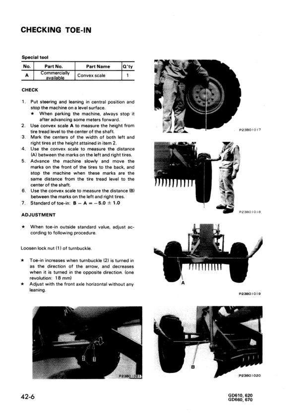 Komatsu GD610 GD620 GD660 GD670 Series Motor Grader Workshop Manual - Image 16