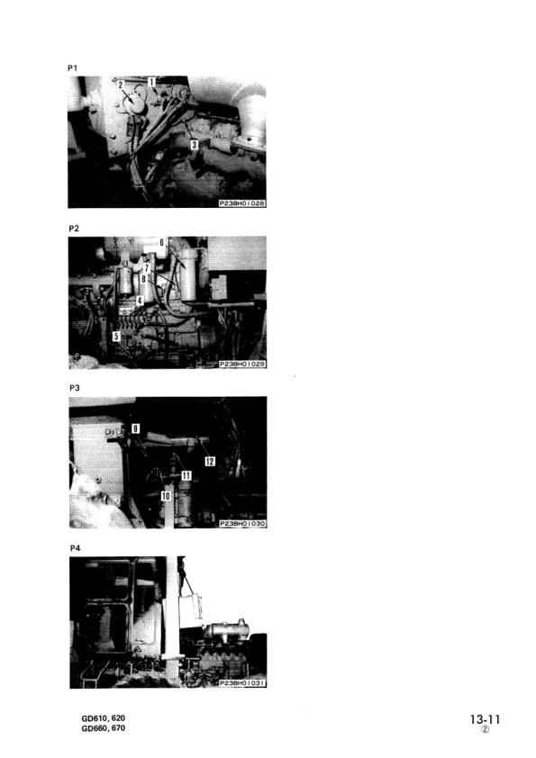 Komatsu GD610 GD620 GD660 GD670 Series Motor Grader Workshop Manual - Image 19