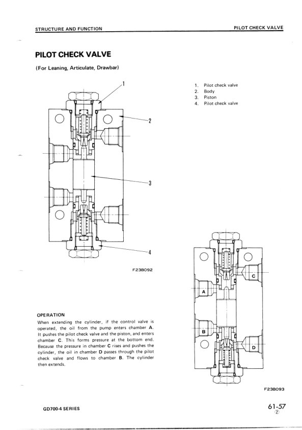 Komatsu GD700-4 Series Grader Workshop Manual SN 16001 21001 and UP - Image 16