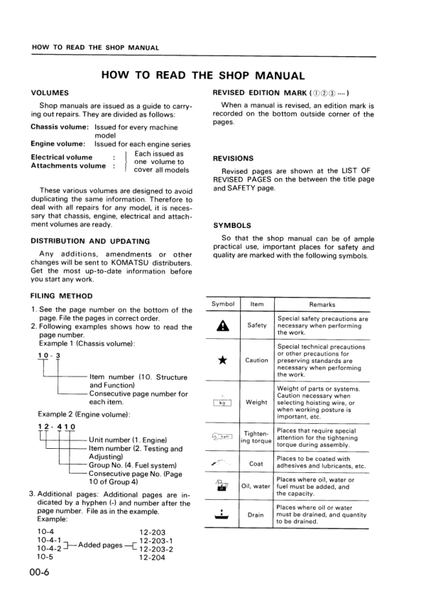 Komatsu GD700-4 Series Grader Workshop Manual SN 16001 21001 and UP - Image 3
