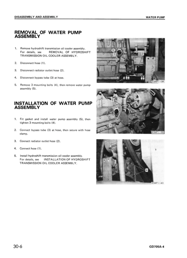 Komatsu GD705A-4 Motor Grader Workshop Manual SN 23001 and UP - Image 17