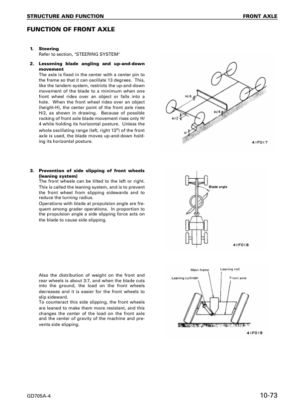 Komatsu GD705A-4 Motor Grader Workshop Manual SN 23001 and UP - Image 13