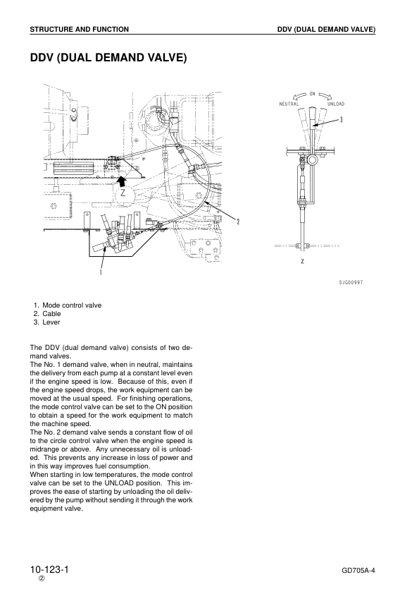 Komatsu GD705A-4 Motor Grader Workshop Manual SN 23001 and UP - Image 14
