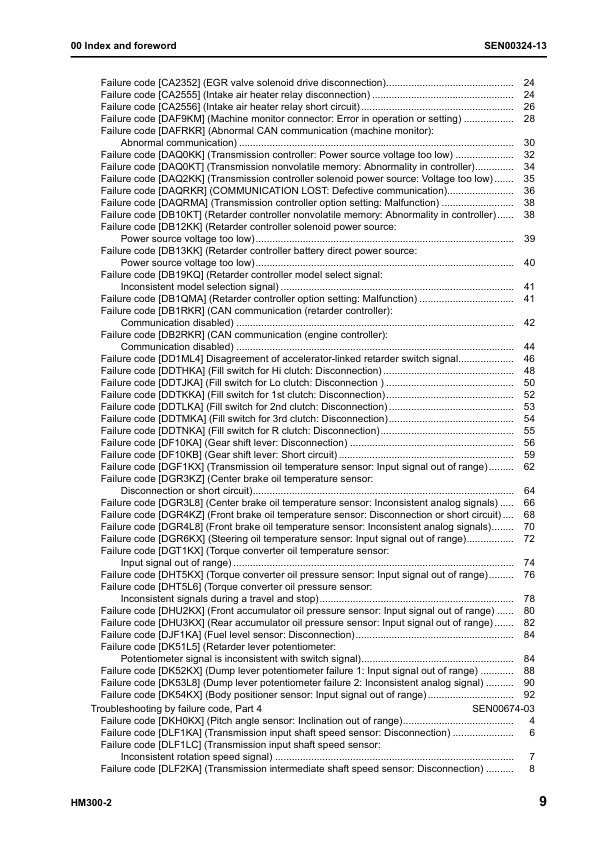 Komatsu HM300-2 Dump Truck Workshop Manual SN 2001 and UP - Image 4