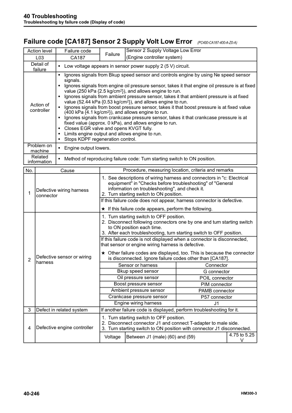 Komatsu HM300-3 Dump Truck Workshop Manual SN 3001 and UP - Image 21