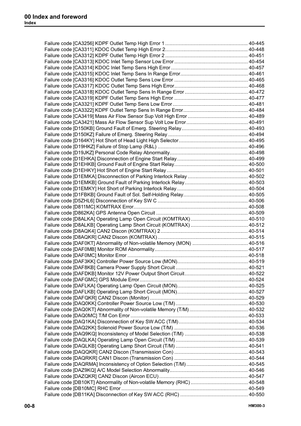 Komatsu HM300-3 Dump Truck Workshop Manual SN 3001 and UP - Image 3