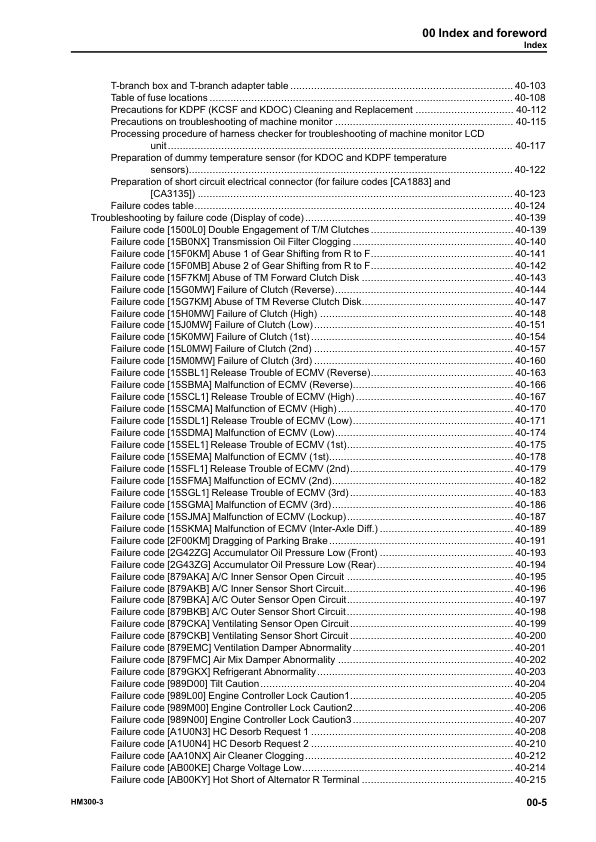 Komatsu HM300-3 Dump Truck Workshop Manual SN 3001 and UP - Image 10