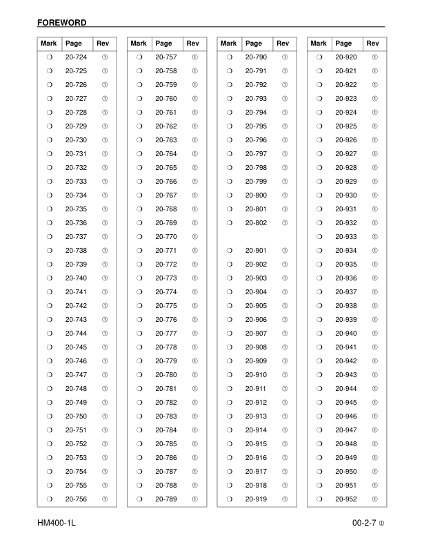 Komatsu HM400-1L Dump Truck Workshop Manual SN A10001 and UP - Image 12