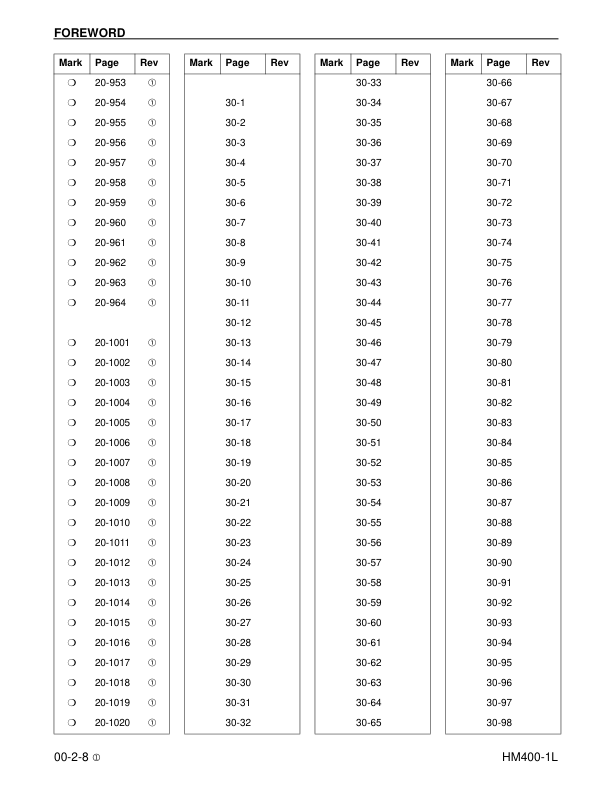Komatsu HM400-1L Dump Truck Workshop Manual SN A10001 and UP - Image 3