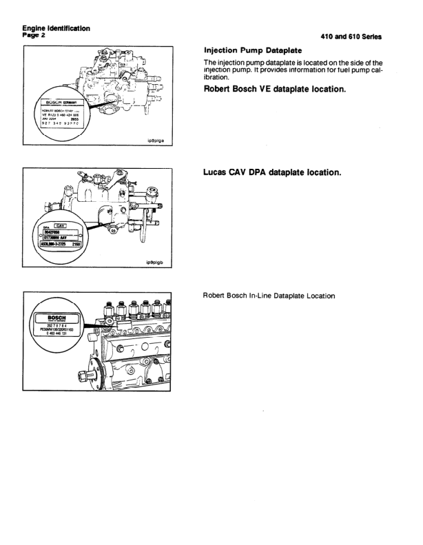 Komatsu KDC 410 610 Series Diesel Engine Specification Manual - Image 9