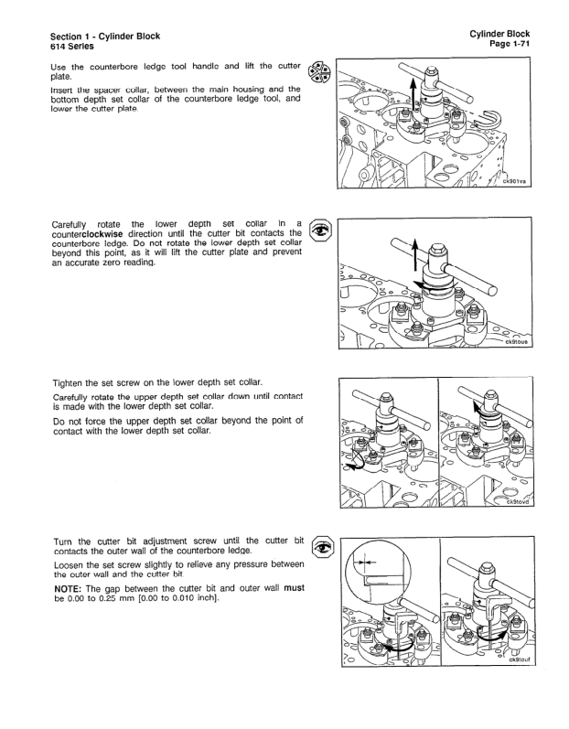 Komatsu KDC 614 Series Diesel Repair Manual 1991 Series CEBM614AR0 - Image 10