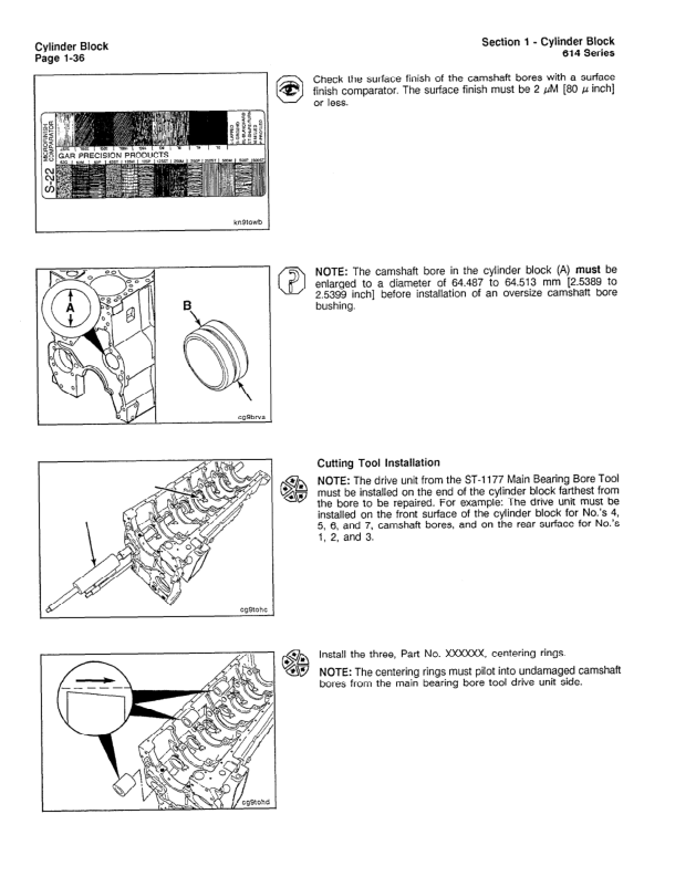 Komatsu KDC 614 Series Diesel Repair Manual 1991 Series CEBM614AR0 - Image 9