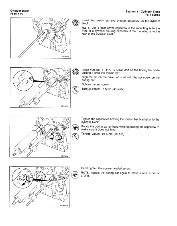 Komatsu KDC 614 Series Diesel Repair Manual 1991 Series CEBM614AR0 - Image 11