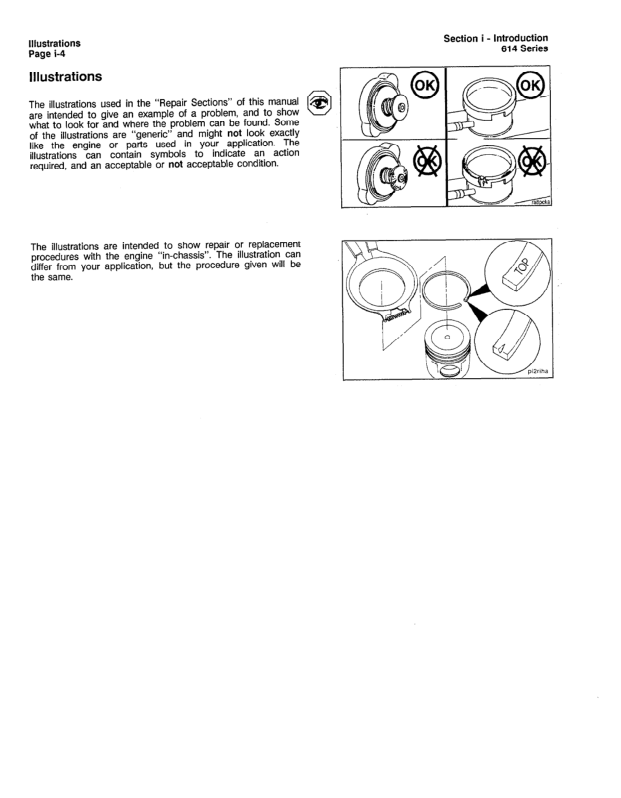 Komatsu KDC 614 Series Diesel Repair Manual 1991 Series CEBM614TR1 - Image 3