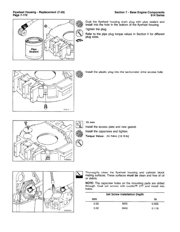Komatsu KDC 614 Series Diesel Repair Manual 1991 Series CEBM614TR1 - Image 19