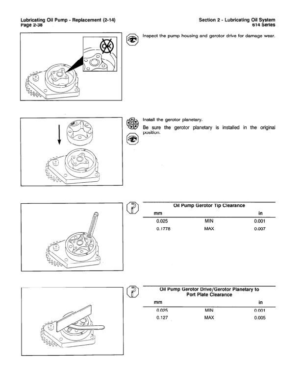 Komatsu KDC 614 Series Diesel Repair Manual 1991 Series CEBM614TR1 - Image 11