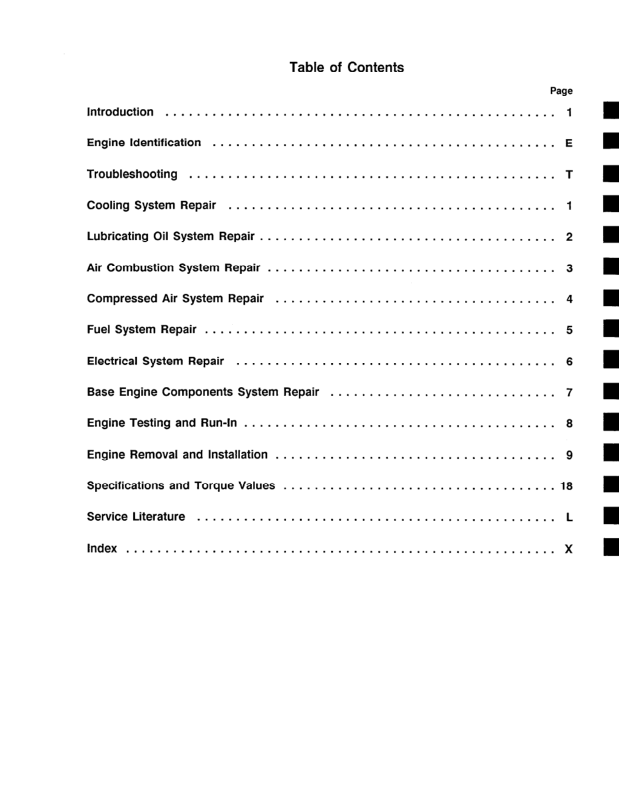 Komatsu KDC 614 Series Diesel Repair Manual 1991 Series CEBM614TR1 - Image 8