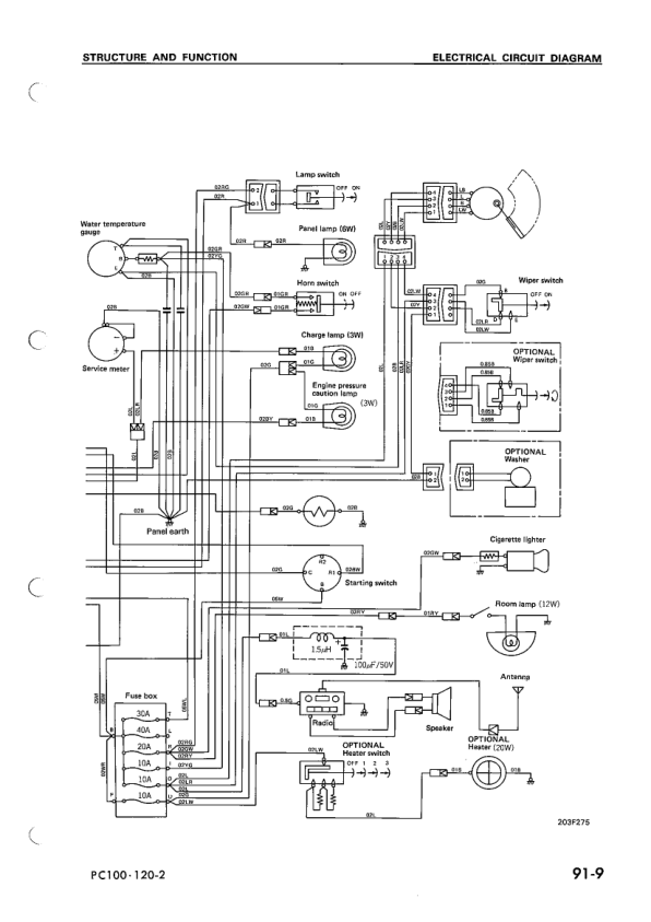 Komatsu PC100-100L-2 PC120-2 Excavator Workshop Manual SN 13001 11001 14001 and UP - Image 18