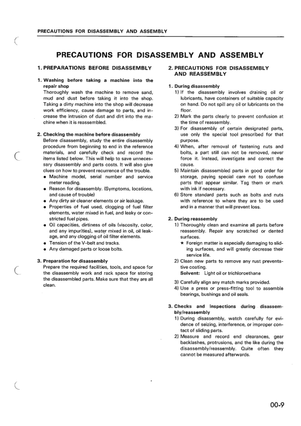 Komatsu PC100-100L-2 PC120-2 Excavator Workshop Manual SN 13001 11001 14001 and UP - Image 3