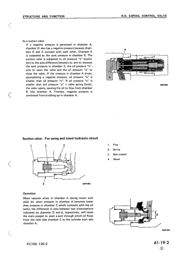 Komatsu PC100-100L-2 PC120-2 Excavator Workshop Manual SN 13001 11001 14001 and UP - Image 13