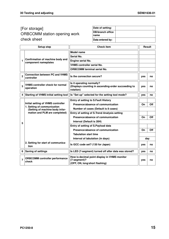 Komatsu PC1250-8 SP-8 LC-8 Excavator Workshop Manual SN 30001 and UP - Image 14