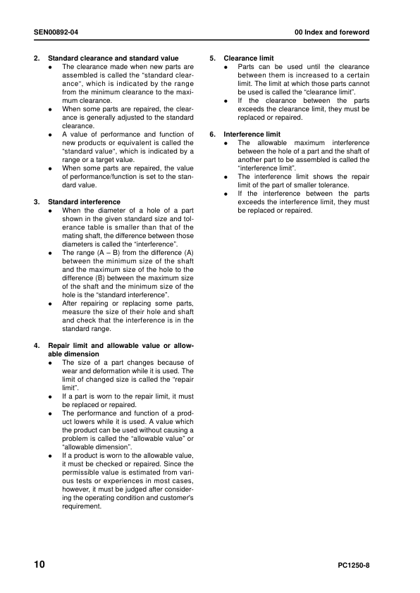 Komatsu PC1250-8 SP-8 LC-8 Excavator Workshop Manual SN 30001 and UP - Image 13