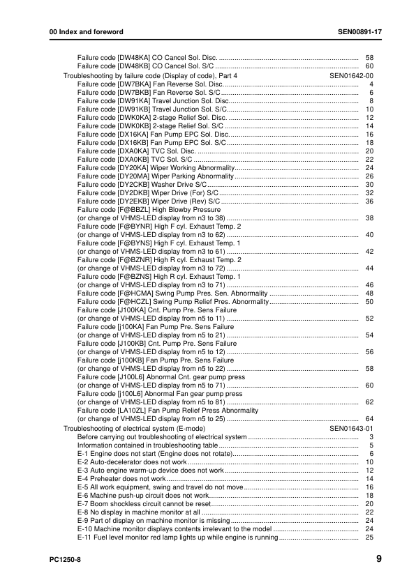Komatsu PC1250-8 SP-8 LC-8 Excavator Workshop Manual SN 30001 and UP - Image 4