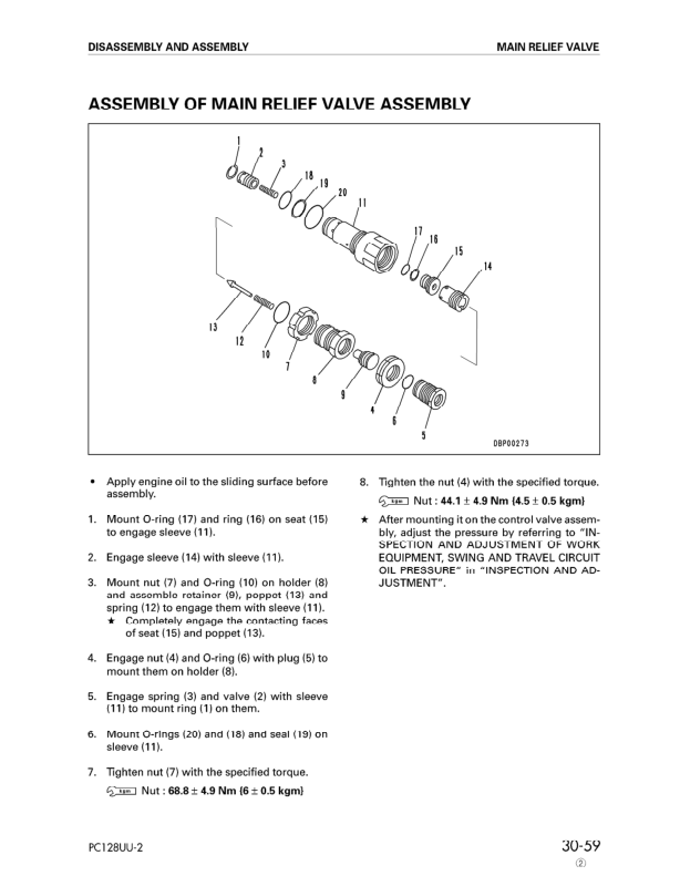Komatsu PC128UU-2 Excavator Workshop Manual SN 5001 and UP - Image 19