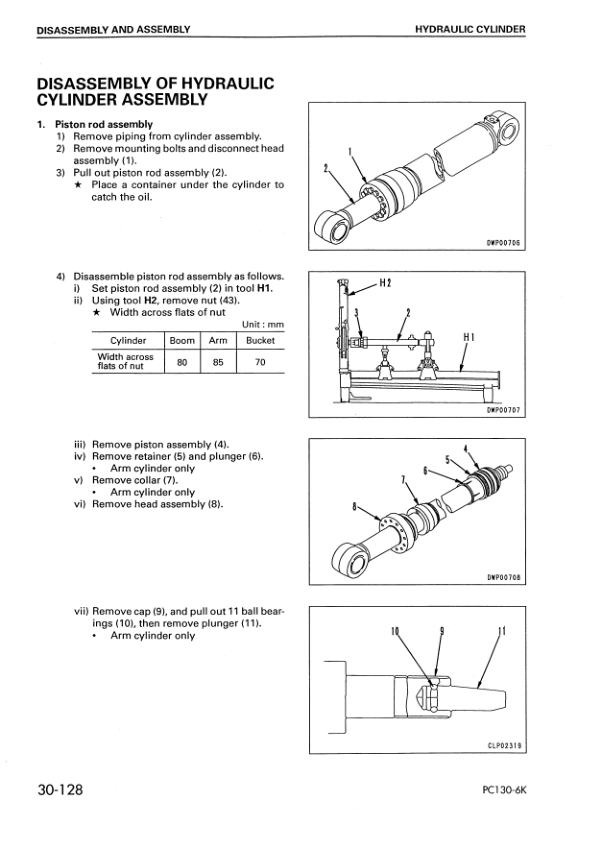 Komatsu PC130-6K PC150LGP-6K Excavator Workshop Manual SN K30001 K35001 and UP - Image 19