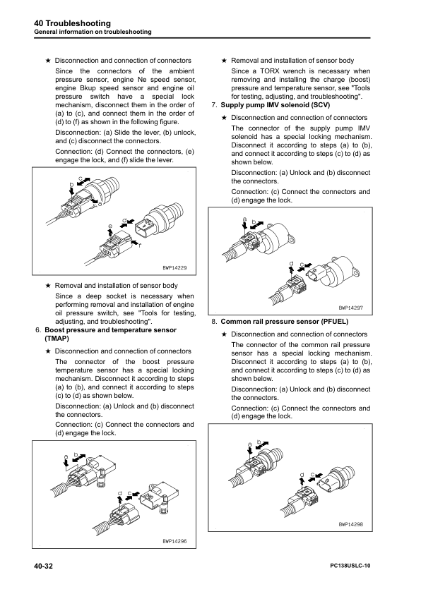 Komatsu PC138USLC-10 Excavator Workshop Manual SN 40001 and UP - Image 16