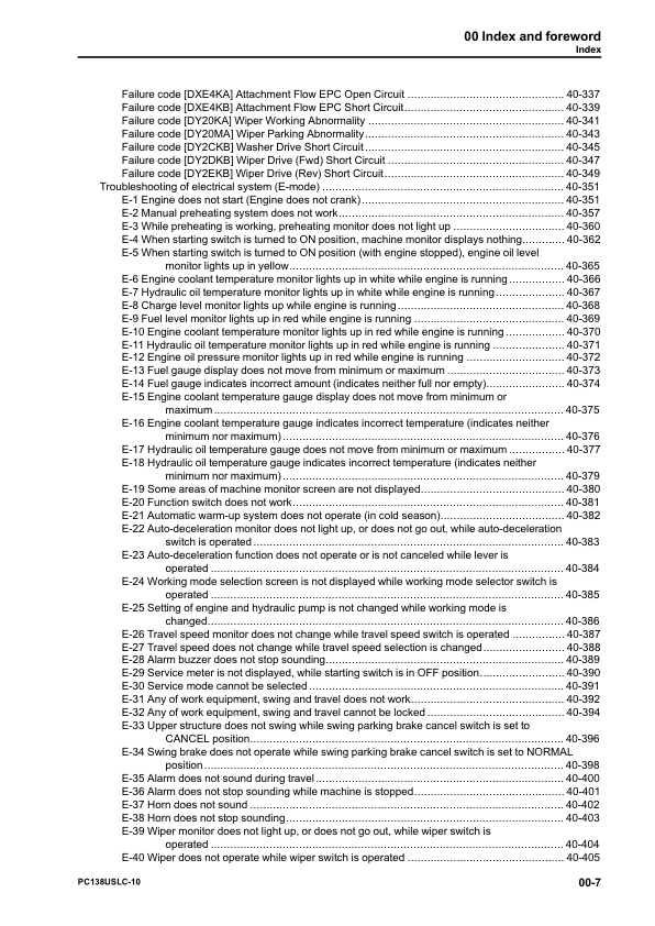 Komatsu PC138USLC-10 Excavator Workshop Manual SN 40001 and UP - Image 12