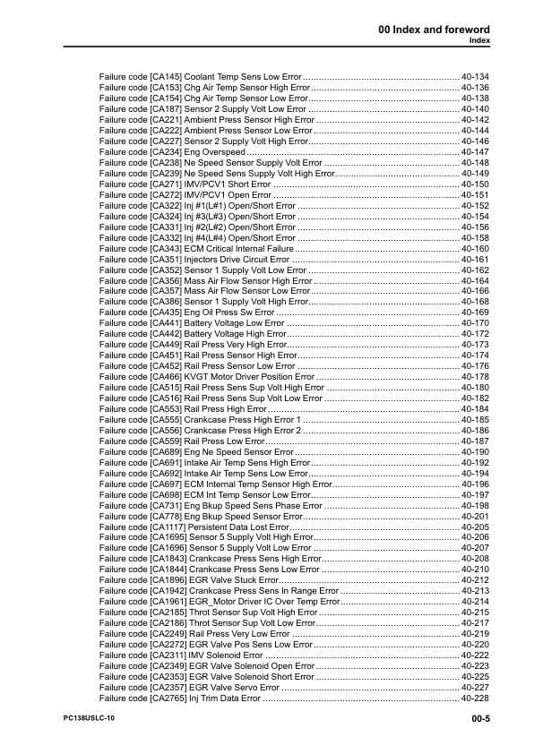 Komatsu PC138USLC-10 Excavator Workshop Manual SN 40001 and UP - Image 10