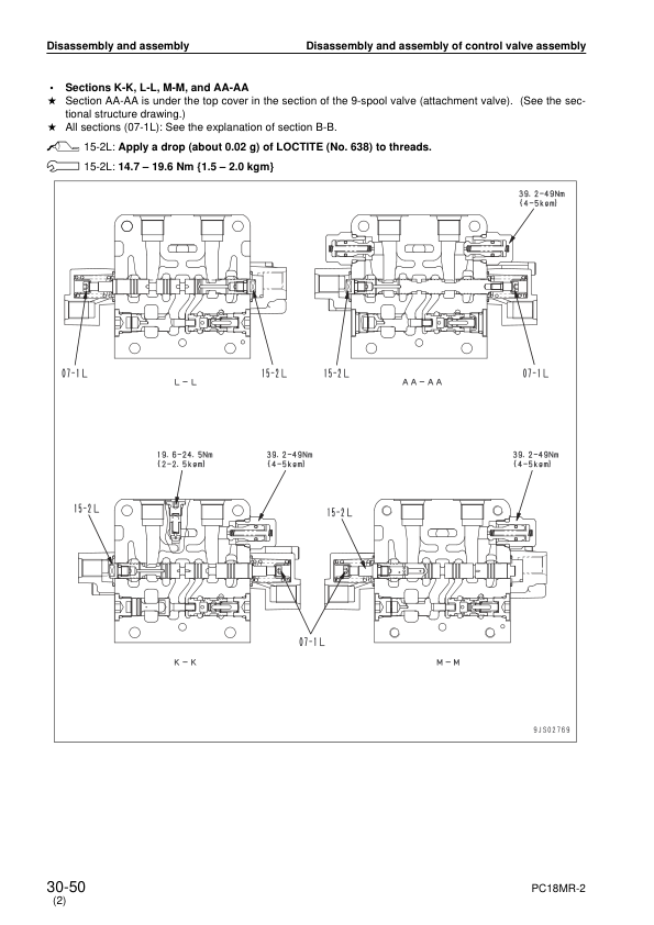 Komatsu PC18MR-2 Excavator Workshop Manual SN 10001 and UP - Image 16