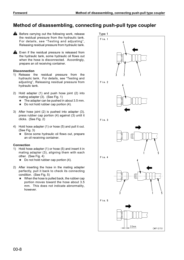Komatsu PC18MR-2 Excavator Workshop Manual SN 10001 and UP - Image 5