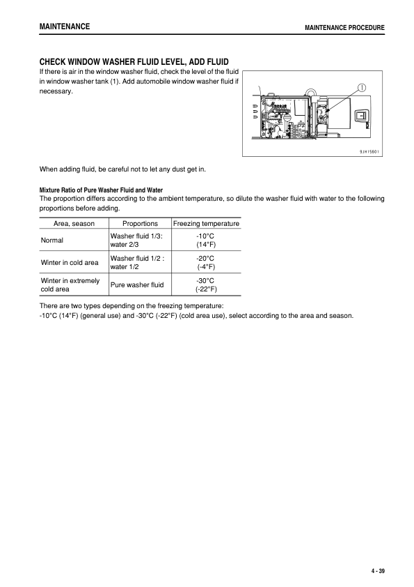 Komatsu PC228US-8 PC228USLC-8 Excavator Operation and Maintenance Manual SN 50001 and UP - Image 17