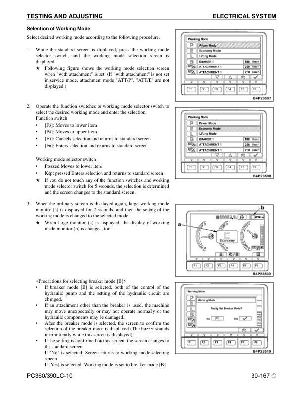 Komatsu PC360LC1- PC390LC-10 Excavator Workshop Manual SN A32001 K64001 A30001 and UP - Image 18