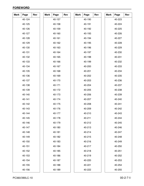 Komatsu PC360LC1- PC390LC-10 Excavator Workshop Manual SN A32001 K64001 A30001 and UP - Image 12