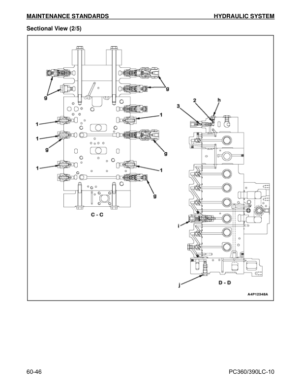 Komatsu PC360LC1- PC390LC-10 Excavator Workshop Manual SN A32001 K64001 A30001 and UP - Image 15