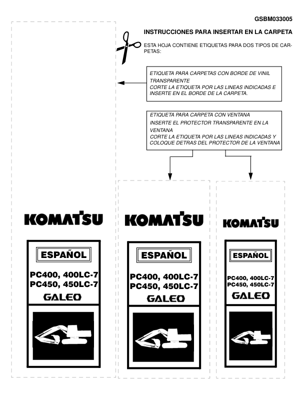 Komatsu PC400 PC400LC7 PC450 PC450LC-7 Excavator Workshop Manual SN 50001 20001 and UP - Image 2