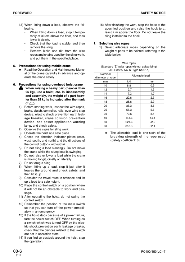 Komatsu PC400 PC450 LC-7 Excavator Workshop Manual SN 50001 20001 and UP - Image 5