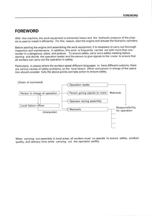Komatsu PC750-6 SE-6 LC-6 PC800-6 SE-6 Excavator Field Assmbly Manual SN 11001 and UP - Image 4