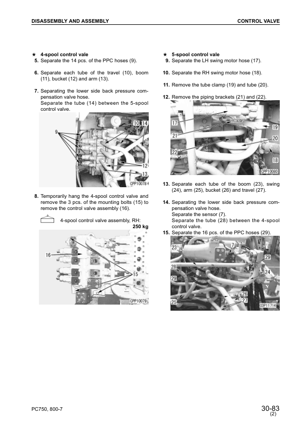 Komatsu PC750-6 SE-6 LC-6 PC800-6 SE-6 Excavator Workshop Manual SN 20001 40001 and UP - Image 16